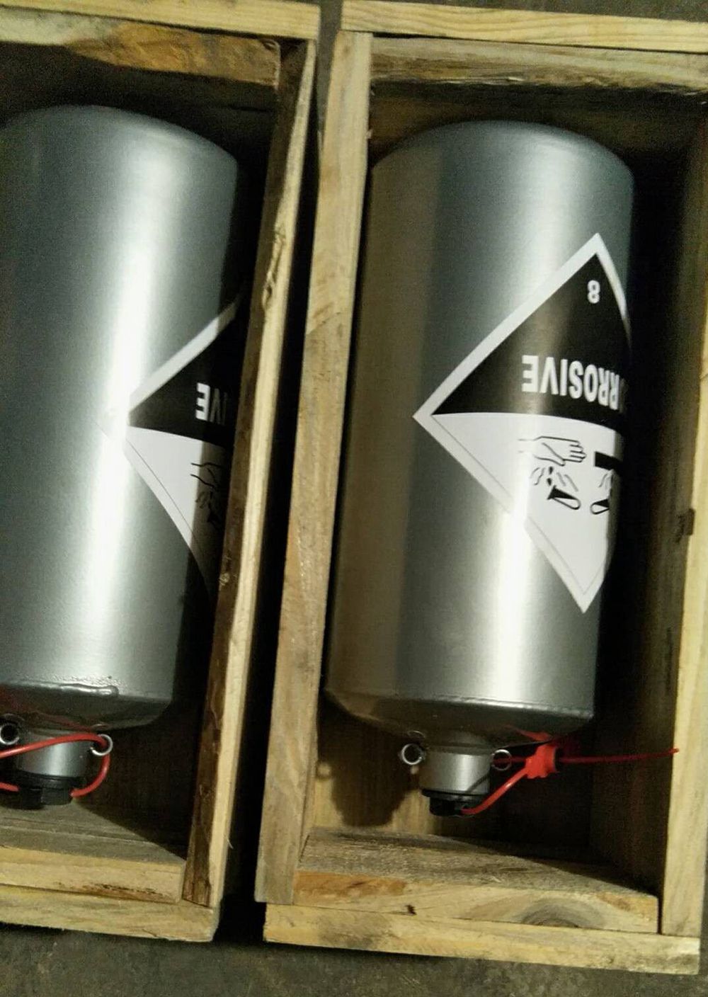 汞的儲(chǔ)存封裝罐17